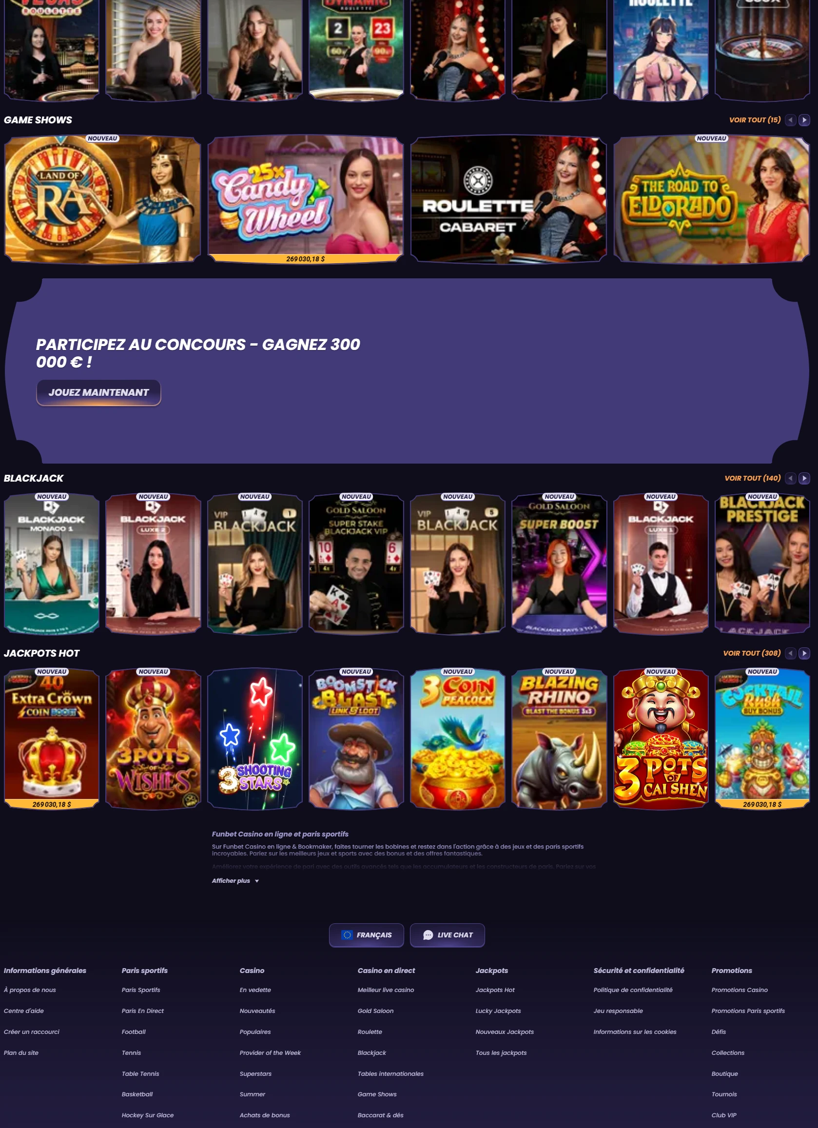 Live casinospelers bij funbet gaan de strijd aan met echte croupiers aan de tafel